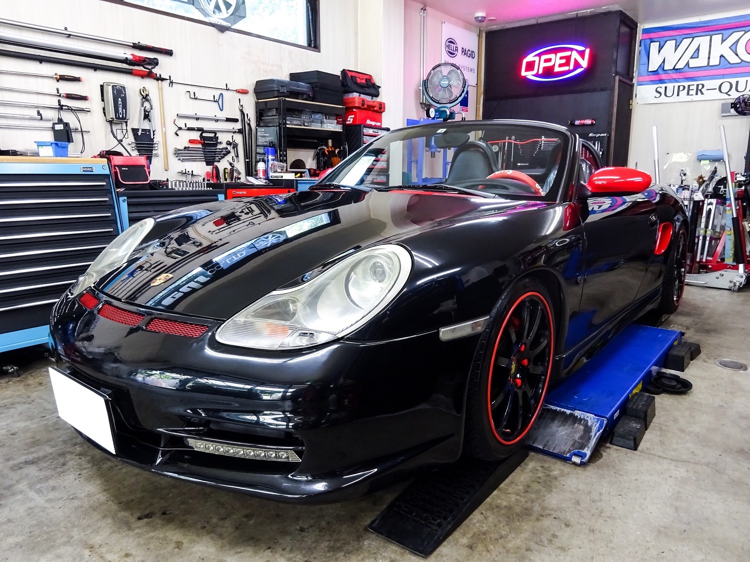 ポルシェ 986 Boxster メンテナンス(車検整備・エンジン整備