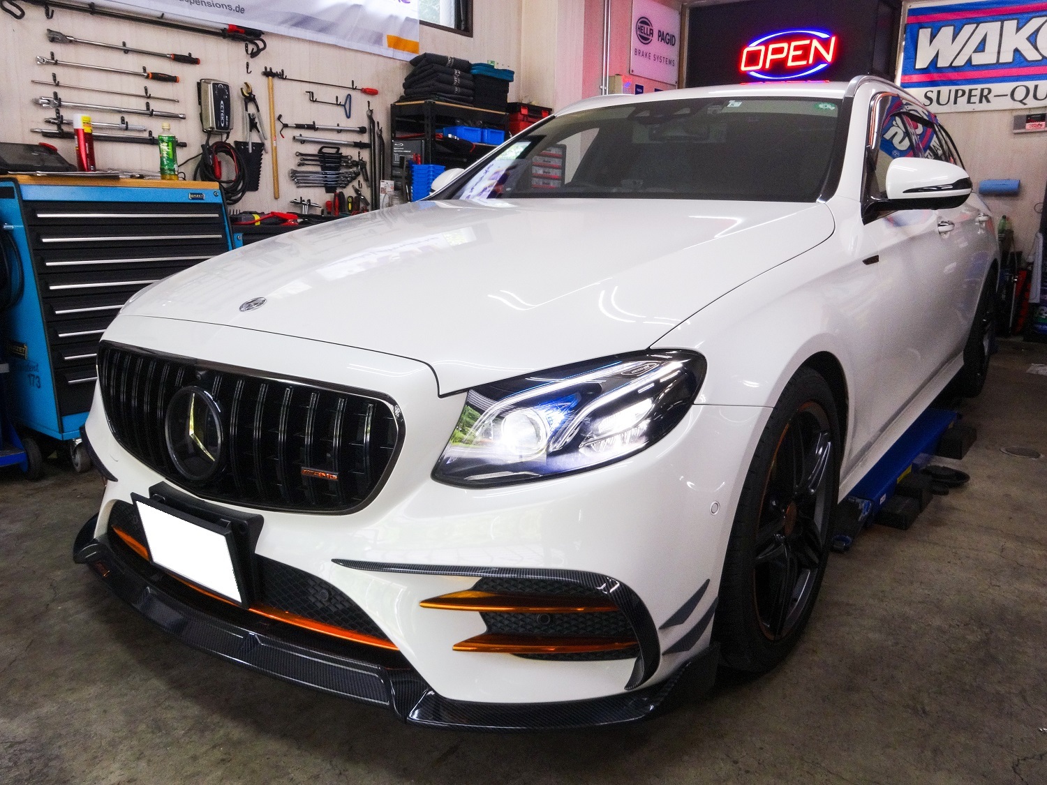 メルセデスベンツ E220d S213(W213) メンテナンス(12ヵ月点検整備