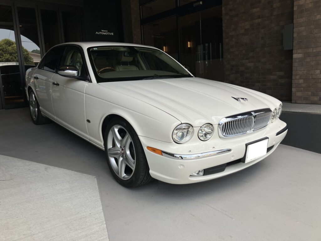 ジャガー XJ8 エアサスペンション故障 修理