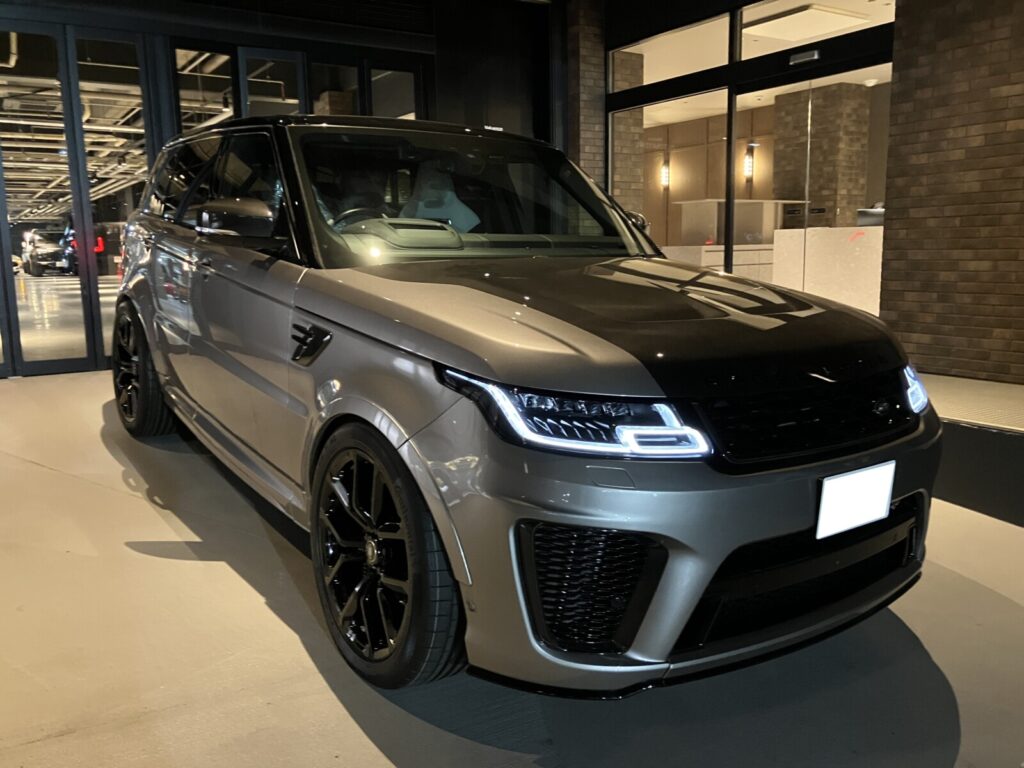 Land Rover Range Rover Sport エンジンオイル、オイルフィルター交換