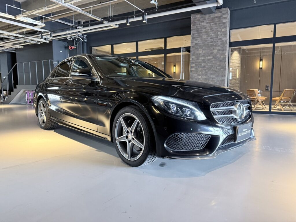 Mercedes-Benz C200 エンジンチェックランプ点灯 修理 NOxセンサー交換
