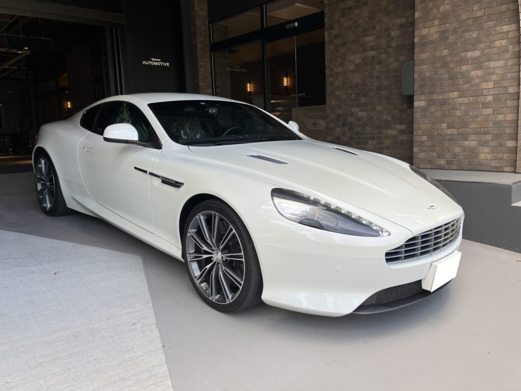 ASTON MARTIN Virage ルーフライニング垂れ修理・ナビパネル割れ修理・サイドミラーベースラッピング
